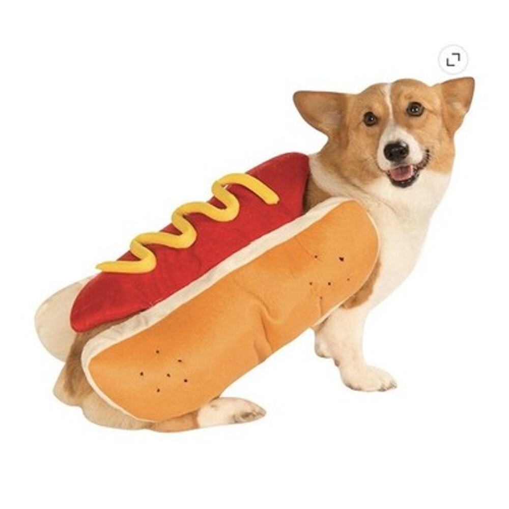 Hot Dog Costume, Cute Funny Pet Halloween Costume Small Dog